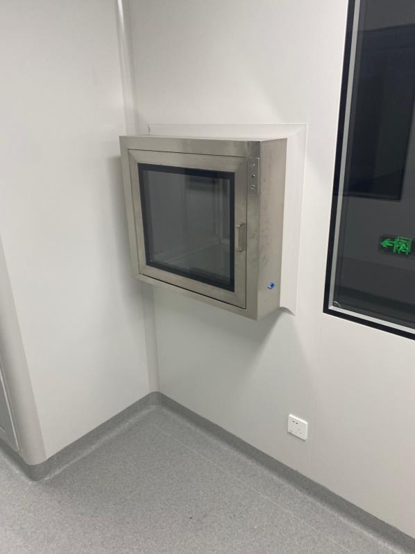 实验室传递窗安装工程-北京华旭承接的洁净