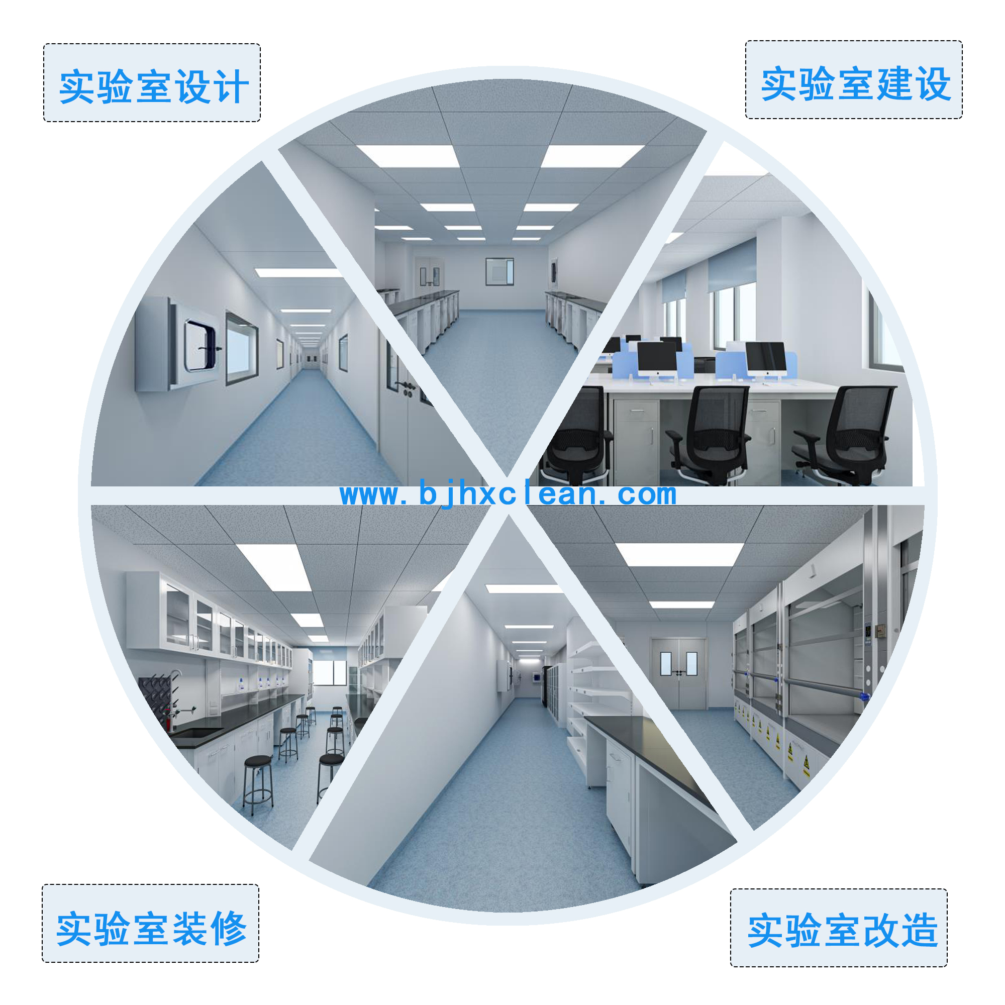 实验室整体设计方案-找北京华旭洁净工程公